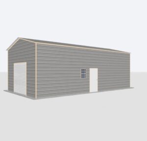 18x25x12 Metal Garage