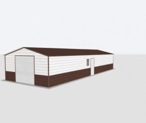 22x20x8 Metal Garage
