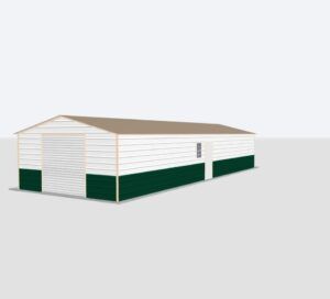 18x50x8 Metal Garage