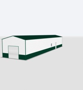18x100x12 Metal Garage
