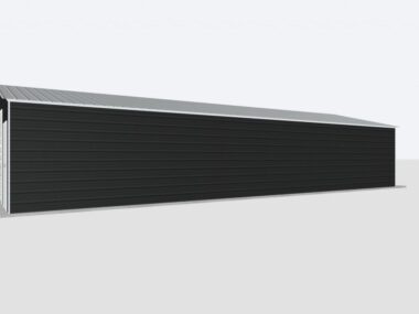 Keen's Buildings, 20x60x8 Metal Garage, KBG-1G206008-1D1W