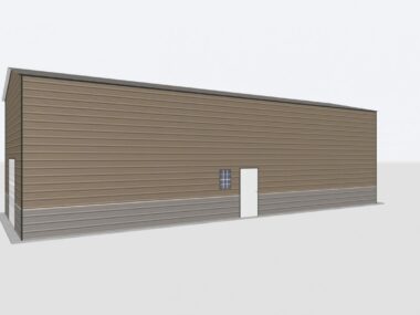 Keen's Buildings, 20x40x20 Metal Garage, KBG-1G204020-1D1W