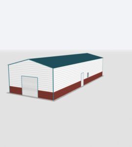 22x60x12 Metal Garage