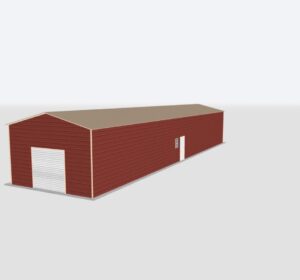 20x90x12 Metal Garage