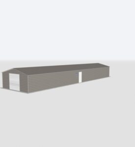 20x90x8 Metal Garage