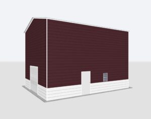 22x20x20 Metal Garage