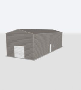 22x60x18 Metal Garage