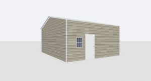 20x30x8 Metal Garage