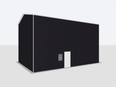 Keen's Buildings, 24x40x20 Metal Garage/Workshop Installed, KBG-1G244020-1D1W