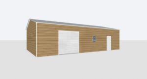 24x40x10 Metal Garage