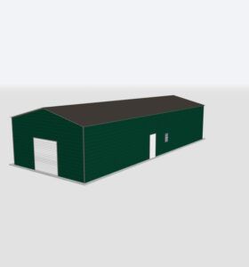 24x50x12 Metal Garage