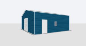26x30x10 Metal Garage