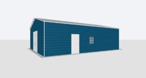 26x40x10 Metal Garage