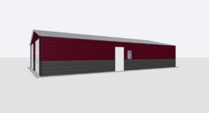 26x40x8 Metal Garage/Workshop Installed