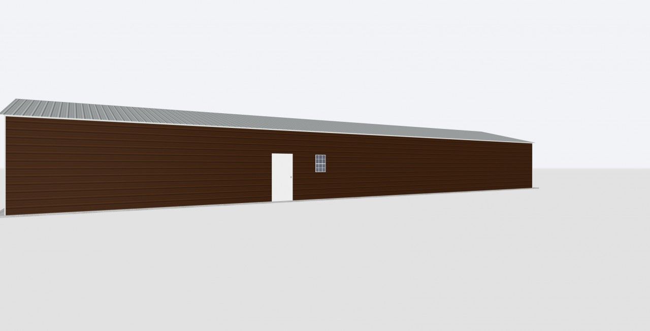 26X90X10 2-Car Metal Garage 26X90X10 2-Car Metal Garage Keen'S Buildings, 26X90X10 2-Car Metal Garage, Kbg-2G269010-1D1W