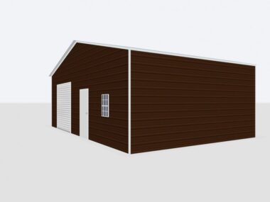 Keen's Buildings, 30x20x10 Metal Garage, KBG-1G302010-1D1W