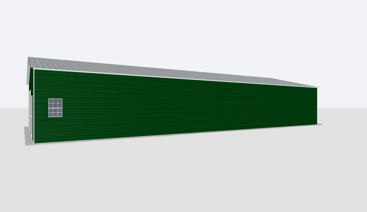 30X100X10 Metal Garage 30X100X10 Metal Garage Keen'S Buildings, 30X100X10 Metal Garage, Kbg-1G3010010-1D1W