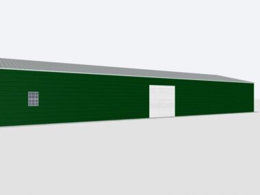 Keen's Buildings, 30x80x10 2-Car Metal Garage, KBG-2G308010-1D1W