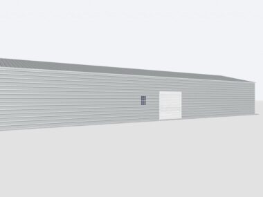 Keen's Buildings, 30x70x12 Metal Garage/Workshop Installed, KBG-1G307012-1D1W