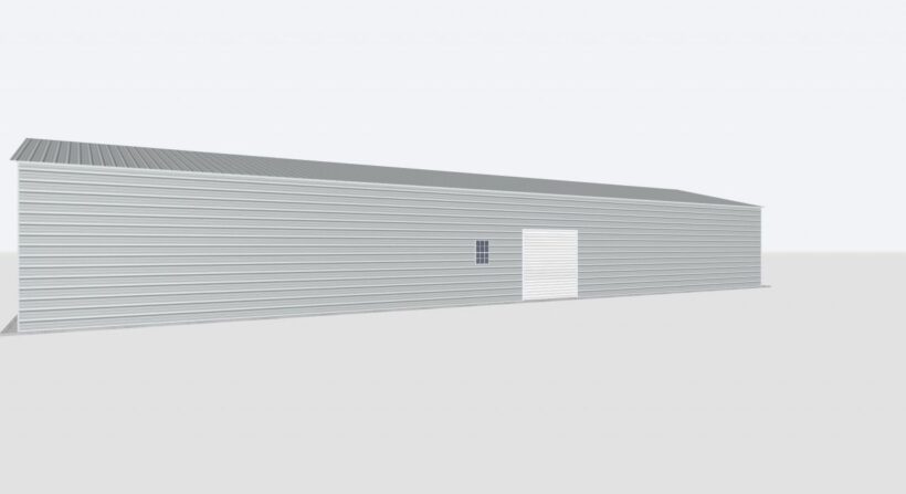 Keen'S Buildings, 30X90X16 Metal Garage/Workshop Installed, Kbg-1G309016-1D1W