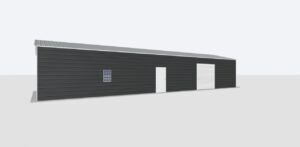 20x60x10 Metal Garage