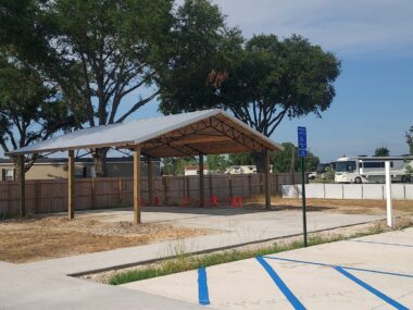 Keen's Buildings, 22x24x10 Pole Barn Installed, KBP-222410-0L-OP