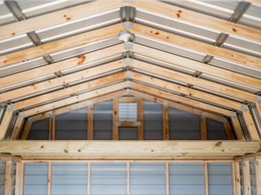 Keen's Buildings, Gambrel Barn Sheds, KPB-BARNSHEDS-1D1W