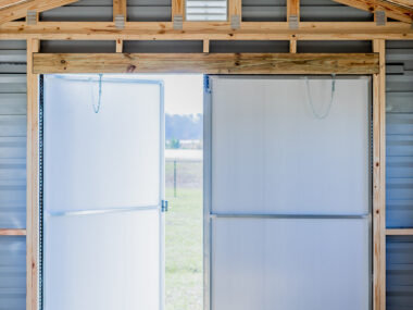 Keen's Buildings, Gable Sheds, KBS-AFRAMESHE-1D2W