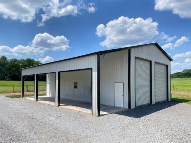 Keen's Buildings, 30x40 Metal Building, KBG-2G304014-1D2W