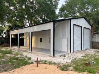 Keen's Buildings, 30x40 Metal Building, KBG-2G304014-1D2W