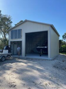 24x30 Metal Garage Building