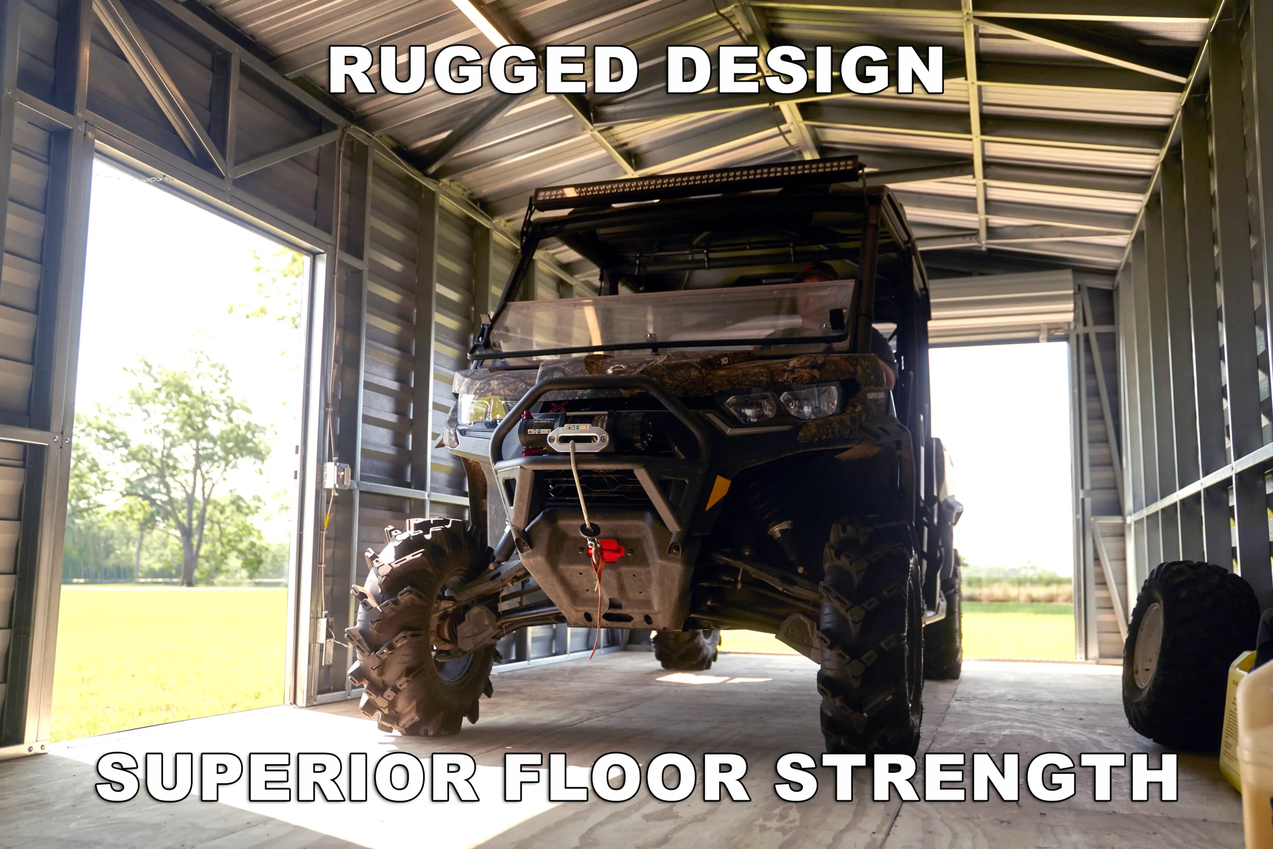 Strong Heavy Duty Shed Flooring