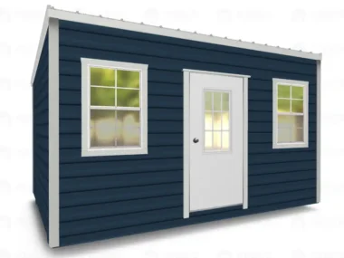 Keen's Buildings, Keen's Backyard StudioPro 10x14 Shed - The Perfect Modern Office, Hobby, Craft Single Slope Shed, KBS-10...