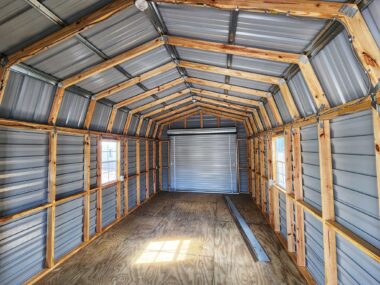 Keen's Buildings, Gambrel Barn Sheds, KPB-BARNSHEDS-1D1W