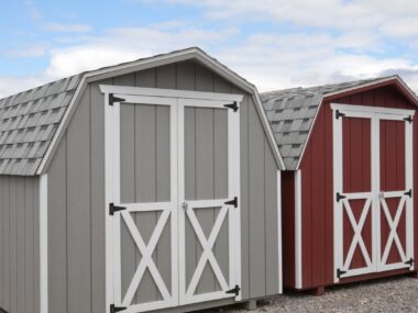 Keen's Buildings, Gambrel Barn Sheds, KPB-BARNSHEDS-1D1W