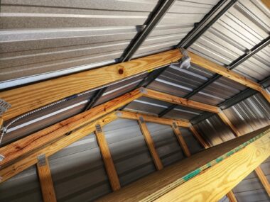 Keen's Buildings, Gambrel Barn Sheds, KPB-BARNSHEDS-1D1W