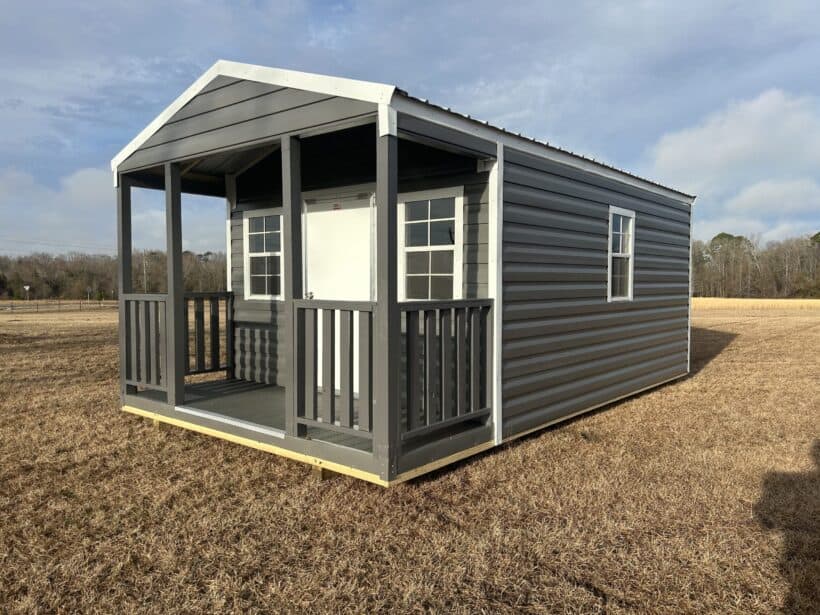 Keen'S Buildings, Gable Sheds With Porch, Kbs-Afrmshpor-1D2W