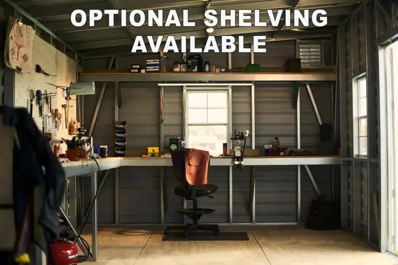 Keen'S Buildings, Modern Studio Sheds, Kbs-Modern-1D2W