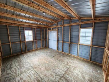 Keen's Buildings, Side Gable Sheds, KBS-SIDEGABLE-1D2W