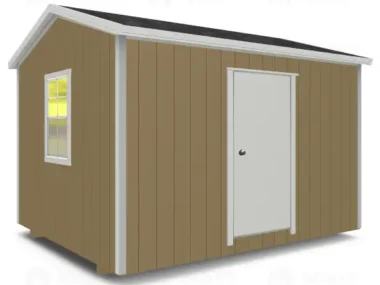 Keen's Buildings, 10x12 Shed HOA Friendly, KBS-101207-1D6W