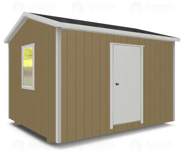 10X12 Shed Hoa Friendly Keen'S Buildings, 10X12 Shed Hoa Friendly, Kbs-101207-1D6W