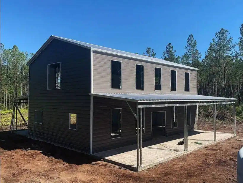 Keen'S Buildings, 30X45X20 Metal Building/Barndominium/Garage Installed, Kbg-0G304620-1D12W