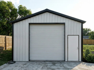 Keen's Buildings, 20x30x10 Metal Garage/Workshop, KBG-1G203010-1D4W