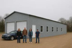 30x100 Steel Building Workshop