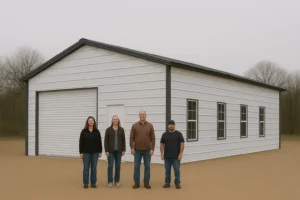 30x40 Steel Garage Workshop