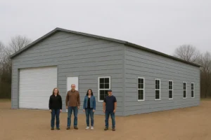 40x60 Steel Garage Workshop