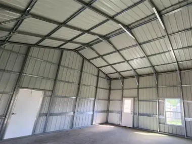 Keen's Buildings, 30x25x10 Metal Garage, KBS-MG302510-2R1D1W