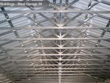 Keen's Buildings, 30x25x10 Metal Garage, KBS-MG302510-2R1D1W