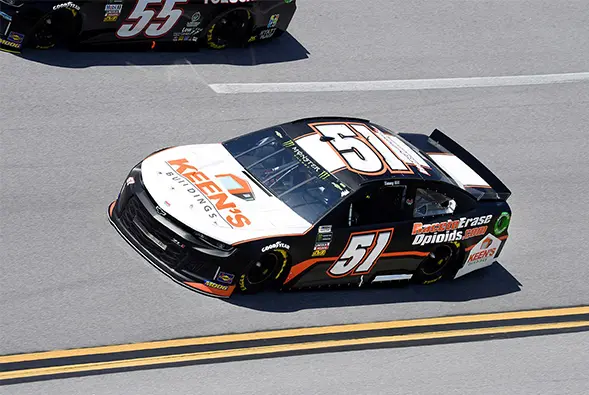 Keen'S Buildings Rick Ware Racing #51 Car Partnership With Keen'S Buildings