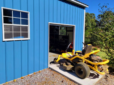Keen's Buildings, Keen's UrbanElite 24x30 Metal Garage (2-Car Garage + Storage or Workshop space), 720 sqft, KBG-3G243000-...